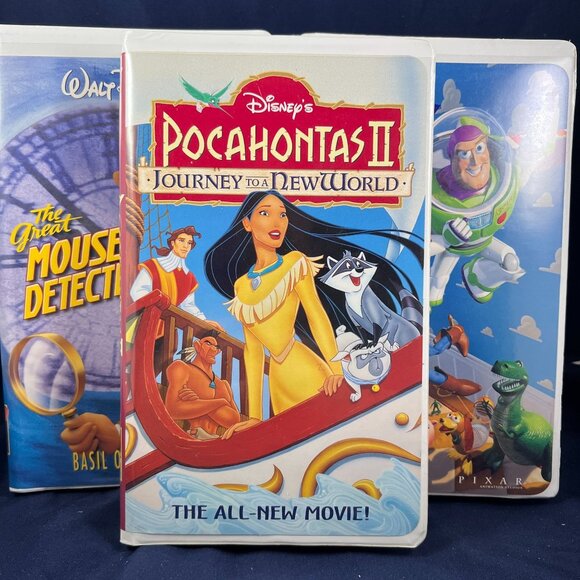 Lot Of 7 Walt Disney Animated Classic VHS Movies Featuring Beloved Favorites Inc - Picture 2 of 5